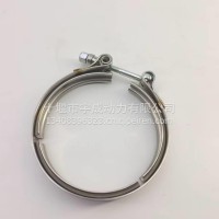 适用于L9发动机 排气出口连接 V型卡箍 C3415546 CLAMP，V BAND/3415546