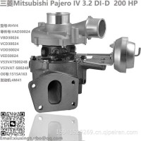 增压器Mitsubishi RHV4 4M41 TurboVAD30024，VBD30024，VCD30024，VDD30024/1515A163