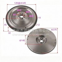 5408100610004飞轮总成QCH20全柴备品/5408100610004