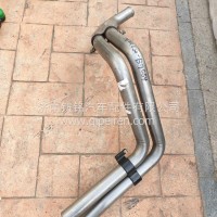 3524850-BG054缓速器后进出水钢管总成解放JH6/3524850-BG054