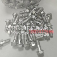 1007477599铰接螺栓 放气管空心螺栓潍柴达克罗/1007477599