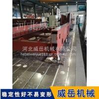 新能源汽车电机试验平台 HT300一体铸造 平面度0.03mm 减震/3000*5000
