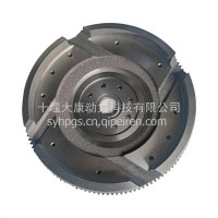 适用于小松挖机康明斯工程机械发动机飞轮总成（127齿）3864045/3864045