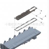 适用于东风康明斯6CT发动机配件进气管盖密封垫3936993/C3936993