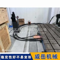 测功机铸铁底座应对长期扭矩不变形HT300一体铸造承重12吨/3000*5000