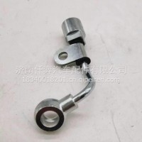1006887177潍柴WP15发动机空压机进气管 潍柴天然气原装打气泵气管/1006887177