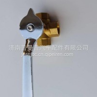 中联重科混凝土搅拌车洗车上装水箱气控箱配件D15三通铜球阀开关/混凝土D15三通铜球阀开关