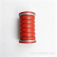 重汽豪沃T7H中冷器进气胶管WG9730530011 HOWO增压器中冷器硅胶管/WG9730530011