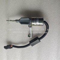 适用东风康明斯发动机配件熄火电磁阀5346207断油电磁阀总成24V/5346207