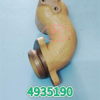 适配康明斯运煤王发动机增压器出口连接排气管4935190、12F34-03015-B/4935190.12F34-03015-B