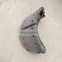 QD3502070-199000340070后制动蹄总成欧曼通STR配套/QD3502070-199000340070