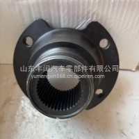 QT458S1-2502170青特458桥主减输出凸缘贯通桥突元差速器法兰中桥输出突缘总成齿长58弧形/QT458S1-2502170