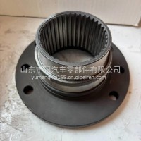 812W39115-0418 重汽二轴突元二轴输出凸缘输出法兰 180×4×38×87 φ90×27 φ105×22 齿长65/70 4孔φ14/812W39115-0418