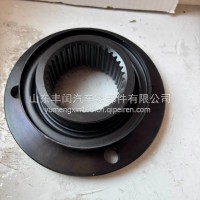HD90129322847 陕汽汉德桥贯通突元汉德贯通驱动桥输出凸缘贯通轴法兰 180*4*36*55 φ95×26 盘φ133齿长44/HD90129322847