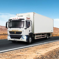 豪沃TX7系列4×2大单桥厢式车